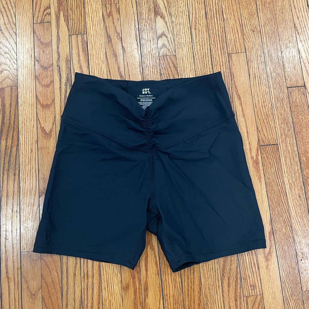 JoyLab Classic Black Biker Shorts